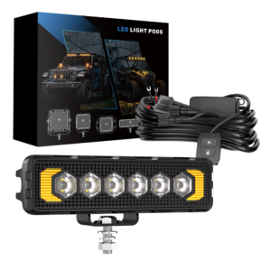 6-Inch Six-Lens Off-Road Spot Light Kit