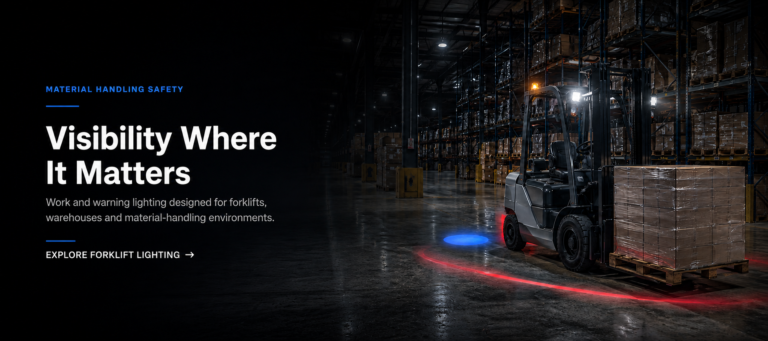 Forklift Lighting Checks for Warehouse Aisles and Crossings